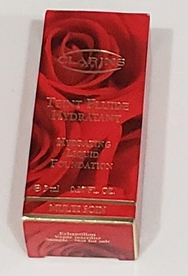 New Box CLARINS Hydrating Liquid Foundation, Mini .17 fl oz Opalscent Ivory #03 - Image 1 of 3