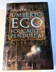 Foucault's Pendulum - Umberto Eco - Rare First UK Edition  - Hardcover w/ DJ - Picture 1 of 5