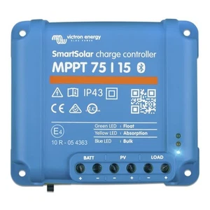Victron SmartSolar Charge Controllers MPPT 75/15 - 12/24V 15A with load output - Picture 1 of 5