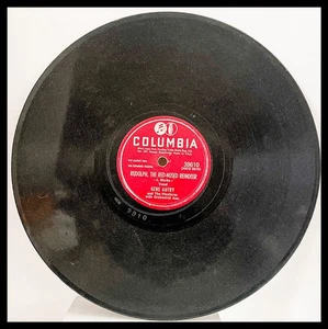 Gene Autry Rudolph The Red Nosed Raindeer, Columbia 38610 78 rpm, G+ - Picture 1 of 2