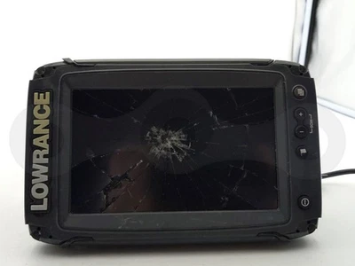 LOWRANCE ELITE 7 TI FISHFINDER CHARTPLOTTER BOAT SONAR UNIT SCREEN DISPLAY HEAD - Image 1 of 4