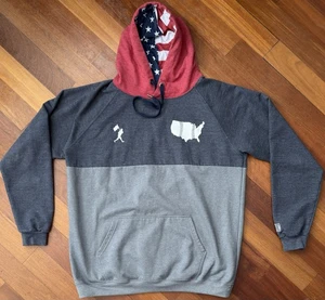 Sudadera con capucha para hombre marca de béisbol bandera de Estados Unidos de Estados Unidos talla XL X-GRANDE - Imagen 1 de 7