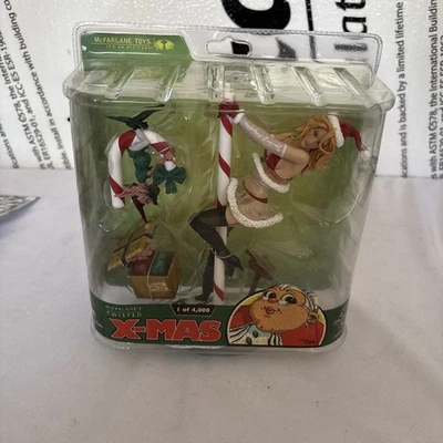 Figura de Navidad McFarlane's Twisted X-Mas Mrs. Claus variante rubia 2007 sellada Foto 1 de 4