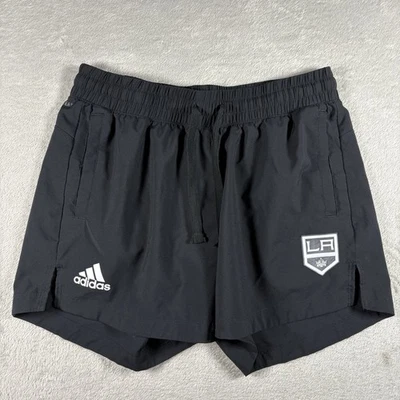 Pantalones Cortos Adidas LA Kings Edición Jugador Para Hombre Talla 30 Negro AeroReady #2650 Foto 1 de 4