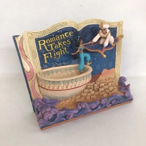DISNEY SHOWCASE ALADDIN ROMANCE TAKES FLIGHT FIGURINE EB23JH - Picture 1 of 14