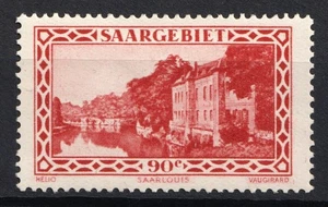 1932 90c Joining of Saar, Germany Mi. 160, Full Set, CV $20 - Picture 1 of 1