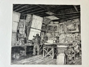 Original Etching by Louis Wolchonok - Picture 1 of 13
