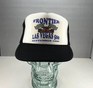 1996 Frontier Hotel Casino Las Vegas 500 Racing Snapback Trucker Mütze Kappe Einheitsgröße - Bild 1 von 6