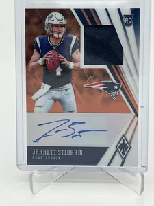Maglia Jarrett Stidham 2019 Phoenix RPS Rookie arancione/99 Auto RC Broncos - Foto 1 di 2