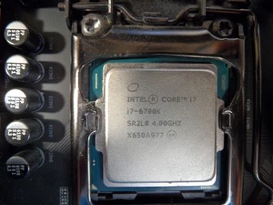 Procesador Intel Core i7-6700K 4,0 GHz cuatro núcleos (BX80662I76700K) - Imagen 1 de 2