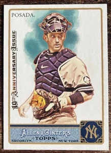 Jorge Posada 2011 Topps Allen & Ginter's 2015 Buyback 10th Anniversary Issue - Picture 1 of 2