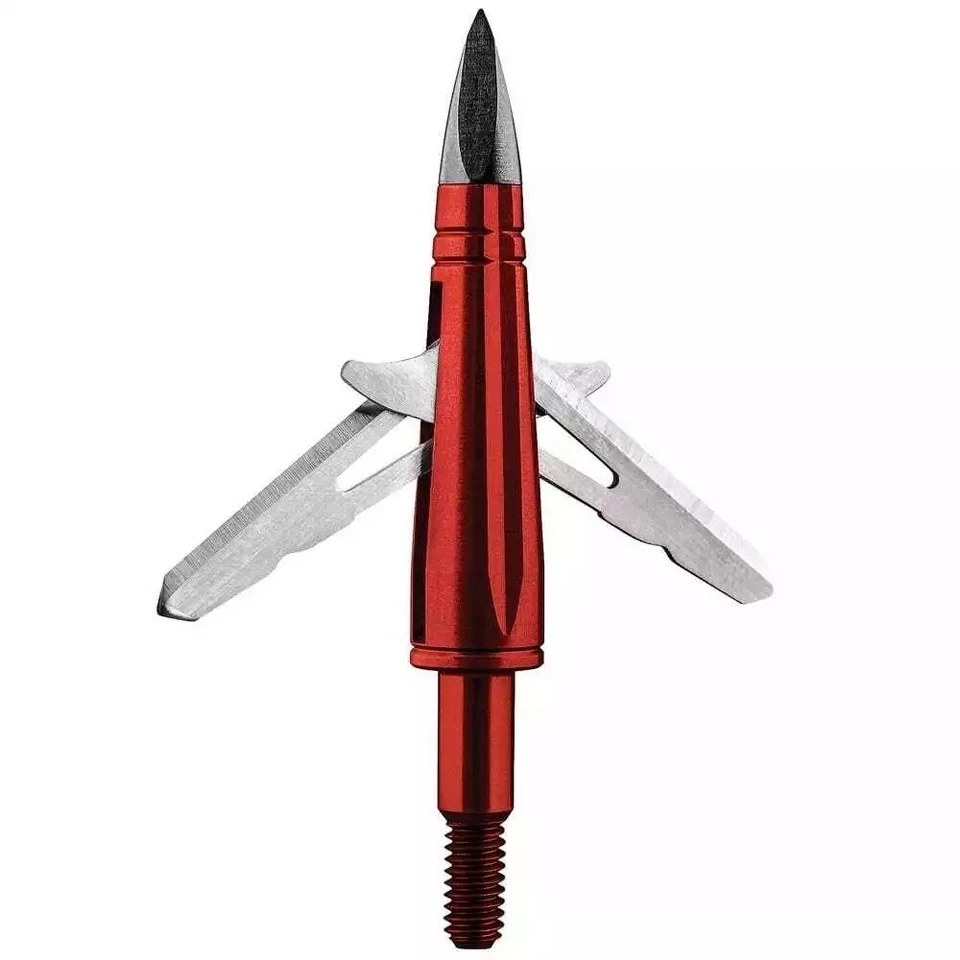 Ten Point EVO-X Center Punch Broadhead 100 Grains Rear Deploying Red - HEA8003 - Image 1 of 1