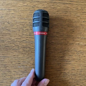 Vintage 1990s Audio Technica ATM29HE dynamic hyper cardioid microphone - Picture 1 of 5