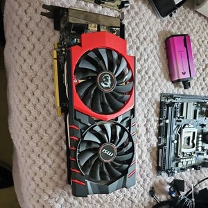 MSI NVIDIA GeForce GTX 970 Gaming 4G Twin Frozr V | Guter Zustand, inklusive Karton - Bild 1 von 2