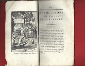 1790 JOURNAL  CAMILLE DESMOULIN REVOLUTION FRANCE ET BRABANT - Imagen 1 de 2