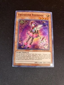 Trickstar Rhodode - Yugioh Flames of Destruction Unlimited - FLOD-EN008 - NM/MT - Picture 1 of 2