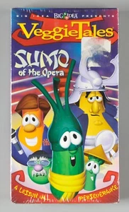 VeggieTales Sumo Of The Opera A Lesson In Perseverance VHS New Sealed 2004 - Picture 1 of 3