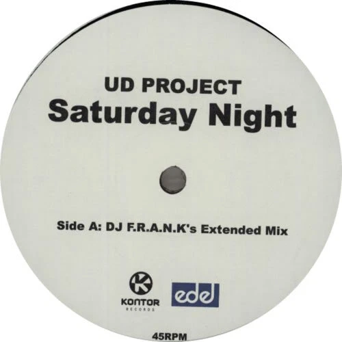 UD Project Saturday Night 12" vinyl single record (Maxi) GER - Image 1 of 1