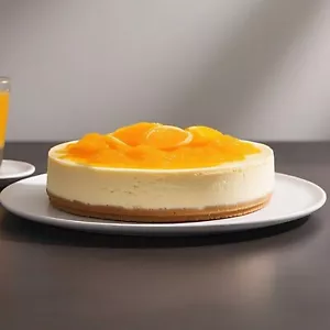 Andy Anand's Gourmet Sugar Free Orange Cheesecake 9" (2 lbs) Shipped 2nd Day Air - Picture 1 of 9