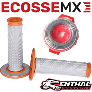Renthal Manopole Motocross Universali Doppia Conica Composta Mezza Cialda con Filo - Foto 1 di 6
