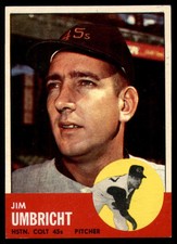 1963 Topps Baseball - #56 - #105 - Complete your set - Pick your card