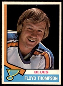 1974-75 O-Pee-Chee OPC Floyd Thomson RC #298