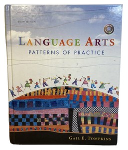 Language Arts Patterns of Practice Gail Tomkins 2005 6th Ed Hardcover Book w CD