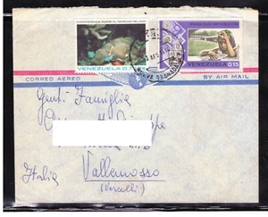 Busta Cover Venezuela per Italia 1974 Air Mail WE1951 - Foto 1 di 1