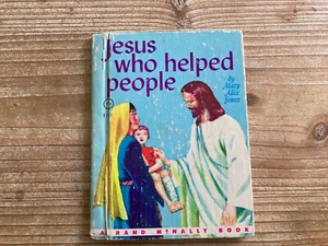 Jesus Who Helped People, Mary Alice Jones, 1964, Vintage Religious Book - Picture 1 of 5