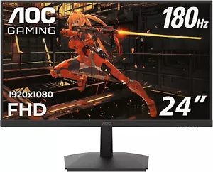 AOC 24G15N 24 inch Gaming Monitor, Full HD 1920x1080, 180Hz 1ms - Picture 1 of 11