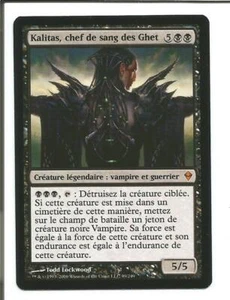 Kalitas, Bluthäuptling des Ghets / Bloodchief of Ghet - Zendikar - MtG 2009 - NM - Bild 1 von 2