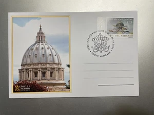 2025 Vaticano Busta Filatelica FDC Annullo Sede Vacante su Francobollo da 1,25 - Bild 1 von 2