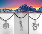Lord of the Rings Thong Necklace White Tree of Gondor Dragon Smaug Barrow-wight