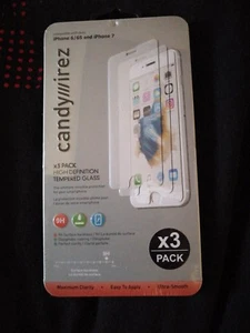 candywirez 3 pack high definition tempered glass 9h surface - Picture 1 of 2