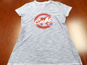 NEW WOMEN'S VF IMAGEWEAR MLB CHICAGO CUBS T-SHIRT SIZE L - Picture 1 of 4
