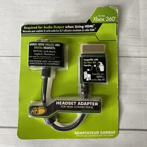 Mad Catz Xbox 360 HDMI and Analog AV Adapter for Headsets NEW SEALED - Picture 1 of 4
