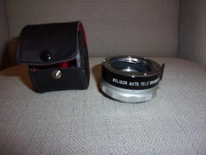 TELE CONVERTIDOR DE COCHE SOLIGOR MP 35MM 2x AJUSTE MINOLTA MD - Imagen 1 de 3