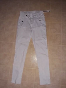 Pantaloni donna Helix bianchi skinny crop nuovi con etichetta *taglia uno - Foto 1 di 3