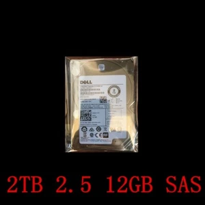 NEW Dell ST2000NX0273 2TB 7.2K SAS 12GB/s 128MB 2.5" Enterprise HDD Hard Drive - Picture 1 of 3