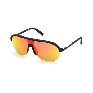 Dsquared2 Uomo Sonnenbril Le Ombroso DQ0344 02U Nero/Rosso a Specchio 150 MM - Imagen 1 de 4