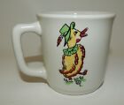 Vtg Mayers China Childs Cup - Toyland Duck Jack In Box