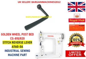 Golden Rad Post Bett CS-810/820 Stich Rückwärts Hebel Industrielle Nähmaschine - Picture 1 of 3