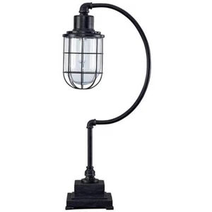 Signature Design by Ashley Jae Metal Desk Lamp in Antique Black - Picture 1 of 1