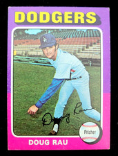 1975 TOPPS #269 DOUG RAU VINTAGE CARD LOS ANGELES DODGERS