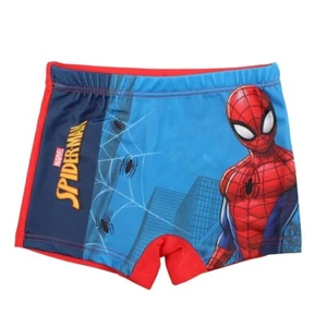 Costume da Bagno Boxer Ragazzo Spiderman Colore Rosso E Bleu. Idea Regalo CM - Picture 1 of 4