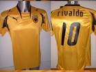 AEK Athens Rivaldo Puma BNWT Brazil Greece Small Shirt Jersey Football Soccer