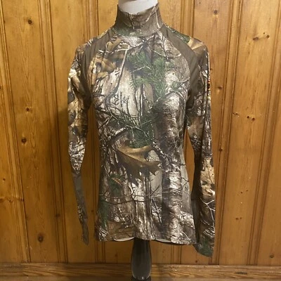 Field & Stream Small 4-6 Midweight Base Defense Layer Mock Neck Top Women's NWT - Image 1 of 4