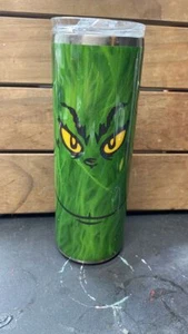 Grinch tumbler- 20 Skinny epoxied Tumbler - Made to Order - Picture 1 of 1