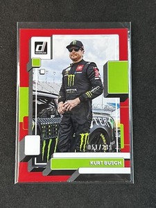 2023 Panini Donruss Racing RED /299 Kurt Busch #66