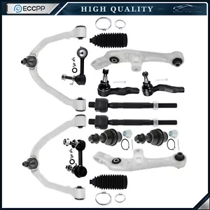 Front Control Arm and Ball Joint Sway Bar End Tie Rod For 2003-2009 Nissan 350Z - Picture 1 of 17